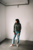SHE IS Military Green Crewneck Sweatshirt