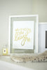 SHE LAUGHS Print (Gold Foil)